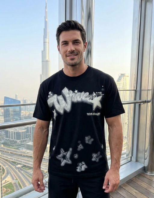 KM1901 Футболка (хлопок) ЧЕРНЫЙ