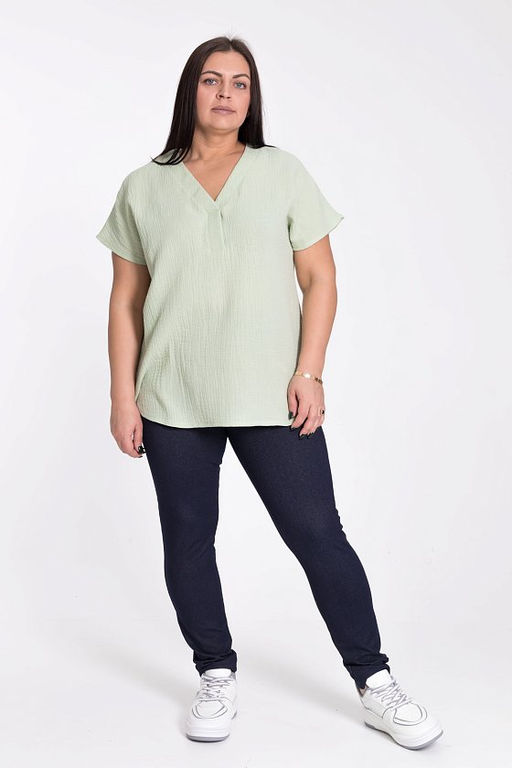 Футболка М324036б Полынь - Елена фото 6