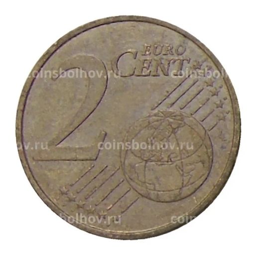 Монета 2 евроцента 1999 года Франция