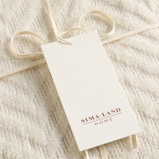 Плед «Этель» Soft, 130×170 см, 100% акрил, белый