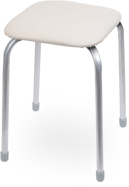 Табурет Классика 3 сиденье КВАДРАТ винилискожа СЕРЫЙ 4 нож. арт ТК 03 NIKA г. Ижевск