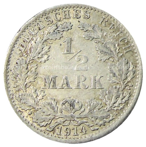 1/2 марки 1914 года A Германия
