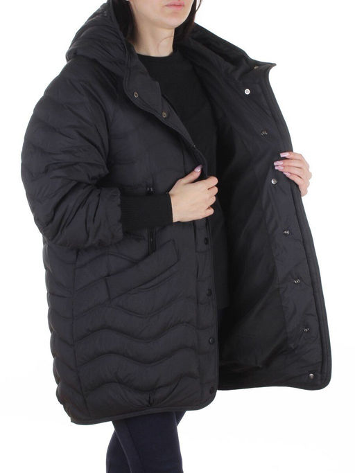 H-8912 BLACK Куртка пуховая женская