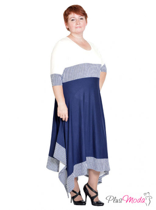 Платье Модель №123 размеры 50-72 - Plusmoda фото 7