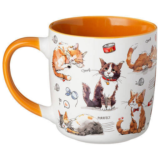 КРУЖКА LEFARD 400МЛ CATS 9.0*5.6*9.3CM, РАЗНОЦВЕТНЫЙ  фото 4