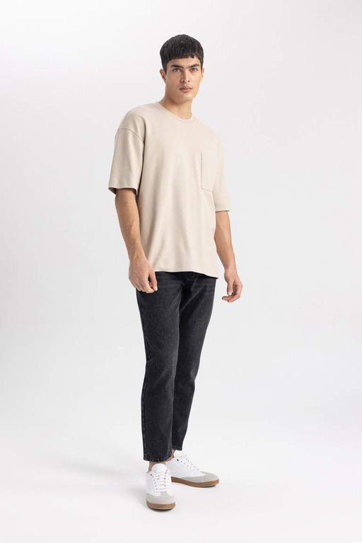 Узкие джинсовые брюки скинни в стиле 90-х с высокой талией - Defacto фото 4