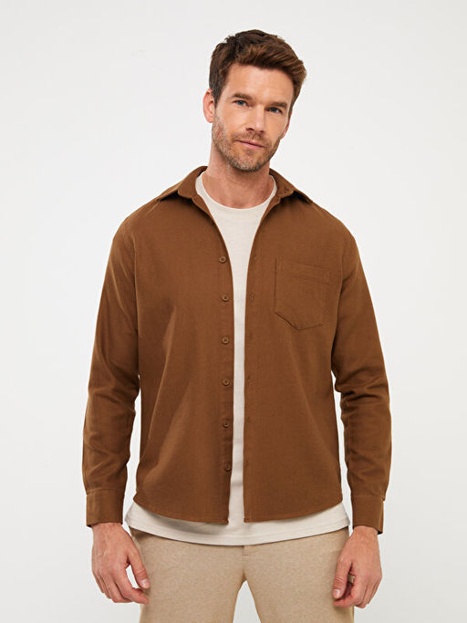 Regular Fit Uzun Kollu Erkek G?mlek