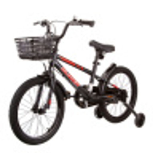 Велосипед двухколесный SLIDER, 18", черный
