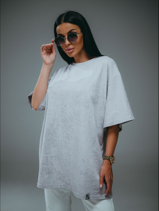 Ирбис футболка женская (серый варенка)