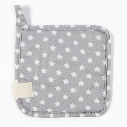 Прихватка Этель Звёзды 19х19 см, 80% хл, 20% пэ, сатин 110 г/м2  фото 4