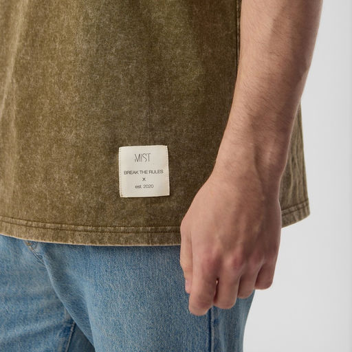 Футболка мужская MIST «Горы», зеленый, р-р L