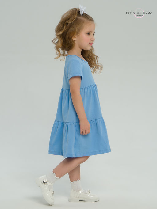 Платье Тия голубая - Sovalina фото 24