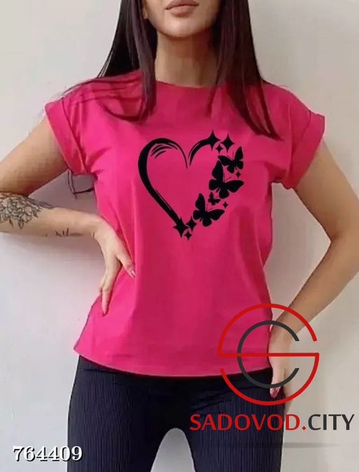 Футболка летняя с рисунком для женщин - Bruno фото 6
