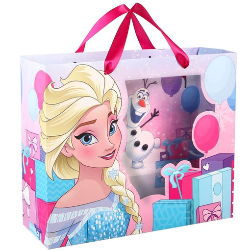 Пакет подарочный с пластиковым окном, 31 х 26 х 11 см, Холодное сердце - Disney фото 16