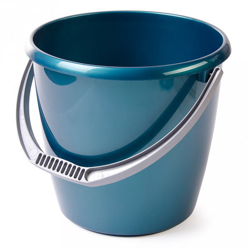 Ведро пластмассовое "Удачное" 5л, д22см, h20см, цвет микс, без крышки (Россия)