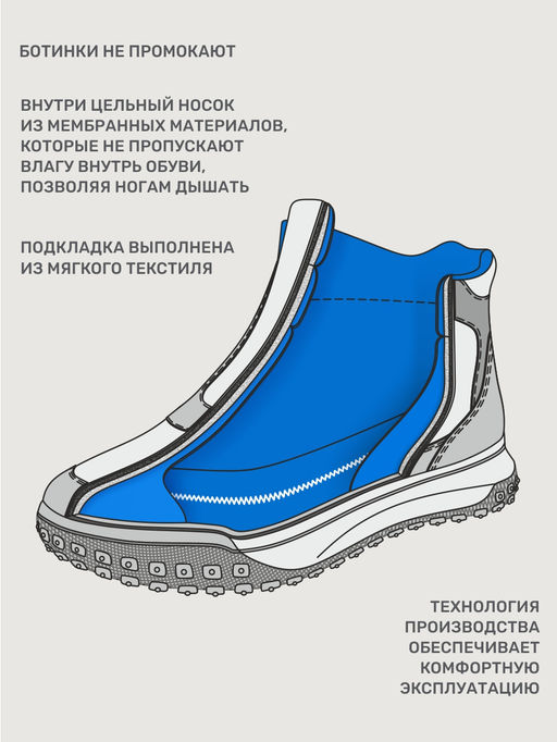 Ботинки 16м30226 розовый