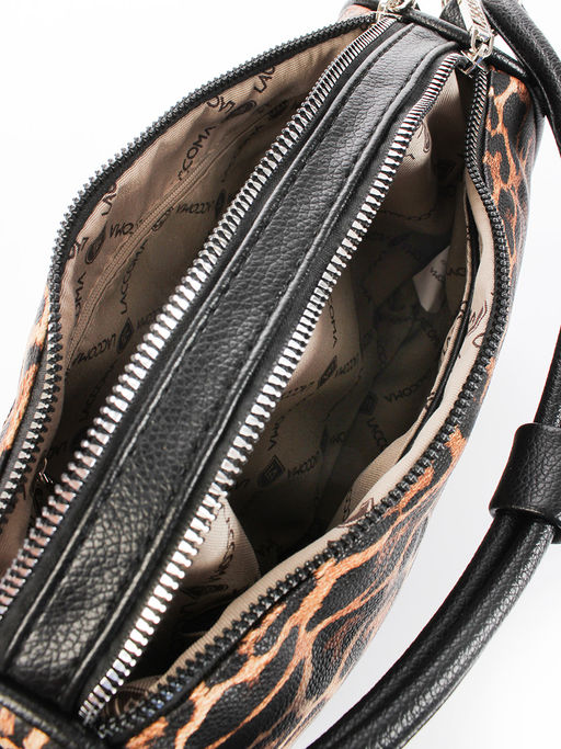 LACCOMA сумка Айлин-леопард эко кожа хлопок фото 6