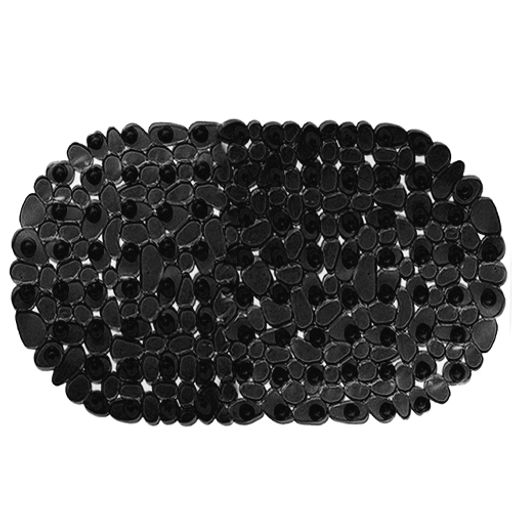 Коврик СПА для в/к Aqua-Prime Морская галька 69х36см (черный) 1/10