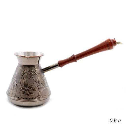 Турка для кофе медная 0,64 л Алые паруса / 16668 /уп/ - ГалеонТрейд фото 2