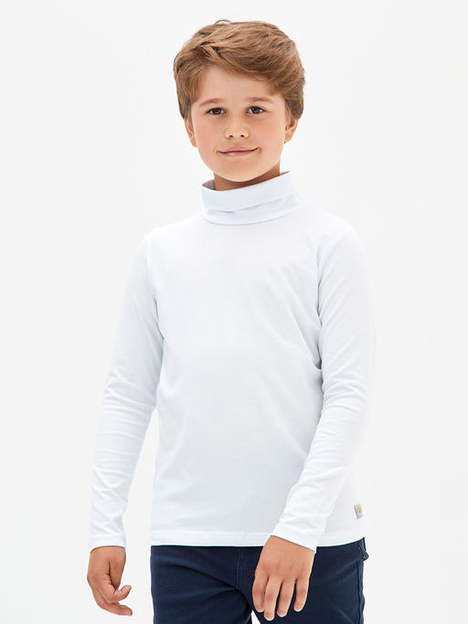 Белая водолазка для мальчика - Kogankids фото 7