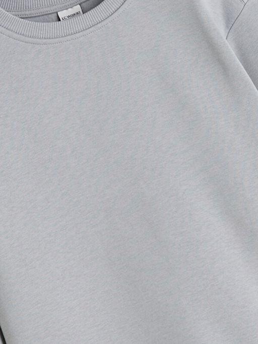 Bisiklet Yaka Erkek ?ocuk Sweatshirt