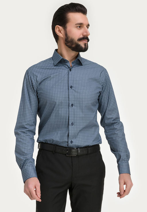 Сорочка мужская длинный рукав GREG 325/131/9383/Z/1p_GB  фото 10