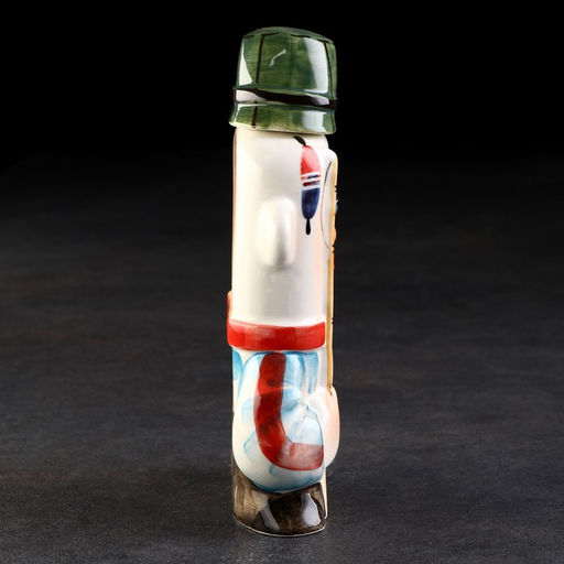 Штоф фарфоровый «Рыбак», 0.35 л, в упаковке книге