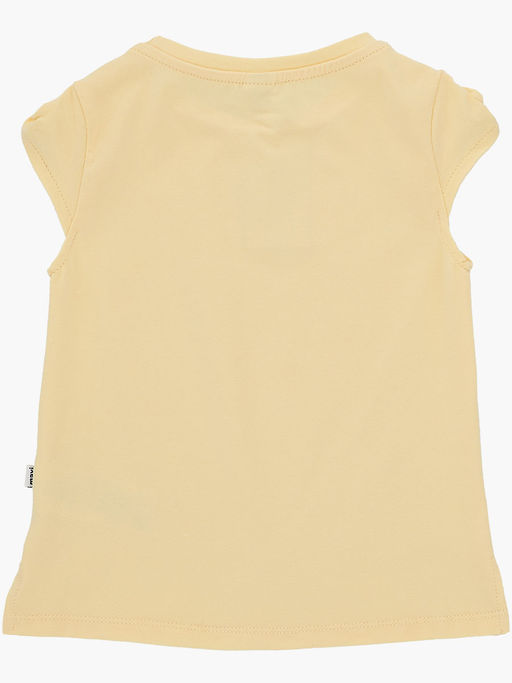 Комплект для девочки с лосинами UD 1945/7508 желтый - Mini maxi фото 4