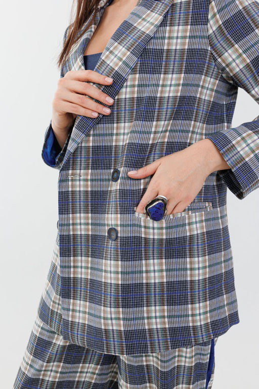 Костюм ANELLI 1297 СИНЯЯ КЛЕТКА  фото 2