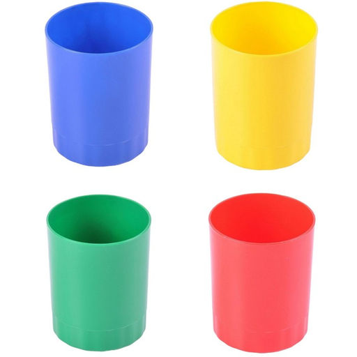 Цена за 4 шт. Подставка-стакан для канцелярии Calligrata, МИКС