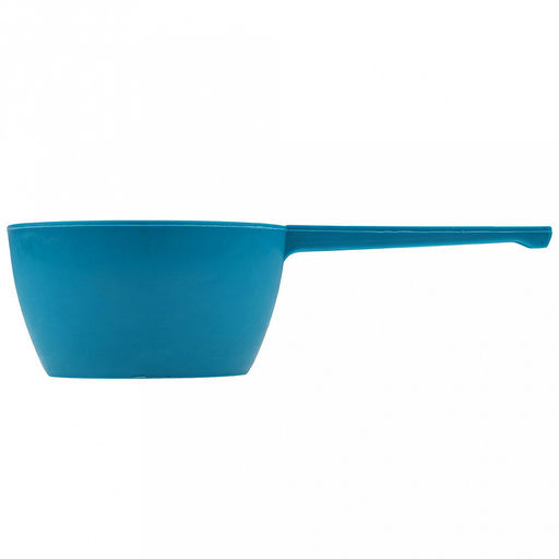 Ковш пластмассовый 1л, д15см, h8см, хозяйственный, усиленный, ударопрочный, полипропилен, цвета микс (Россия)