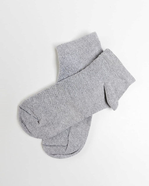 Цена за 5 пар! Короткие детские носки светло-оливкового цвета с сеткой - Mark formelle фото 5