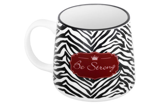 Кружка 340 мл 13*9,5*9 см Сафари: зебра NEW BONE CHINA - Elan gallery фото 5