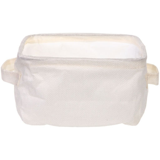 Цена за 2 шт. Коробка для хранения вещей с ручками "ВЕСТА", цвет слоновая кость, 20*16*12см