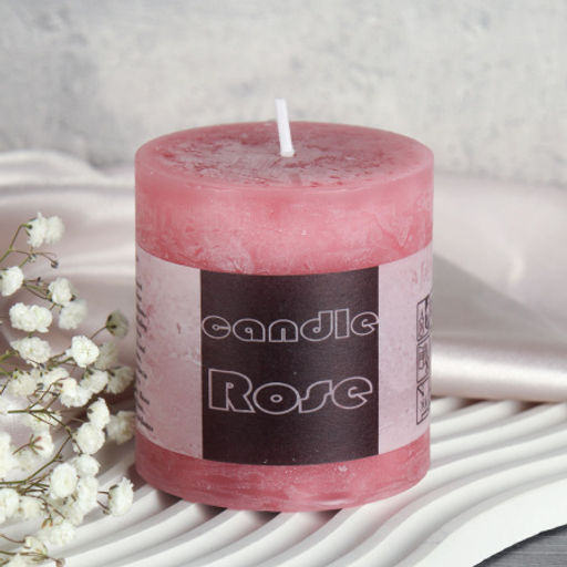 Свеча столбик арома 7х6 см / ZH-041 /уп 96/ микс - ГалеонТрейд фото 3