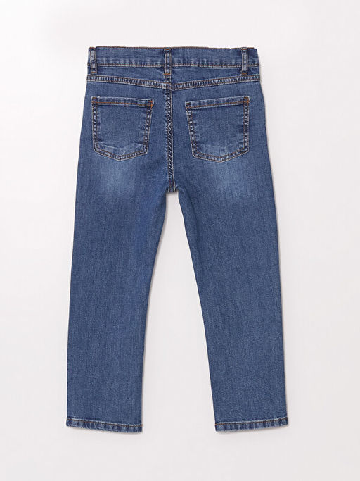 Beli Lastikli Basic Erkek Bebek Jean Pantolon - Waikiki фото 3