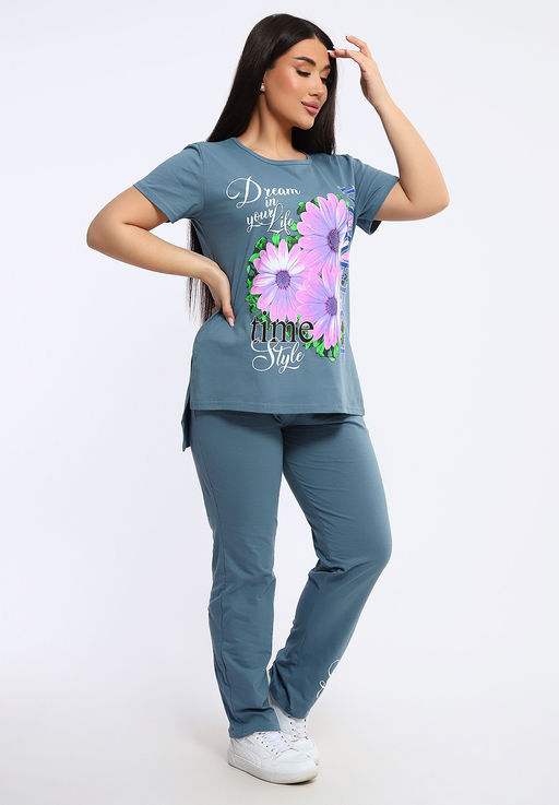 646 Костюм с брюками - Gerbera Style