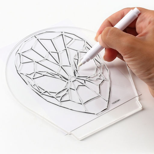 Ночник , 5 трафаретов, с маркером, с наклейками