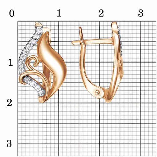 СЕРЬГИ 33815497Д - Красная пресня фото 2