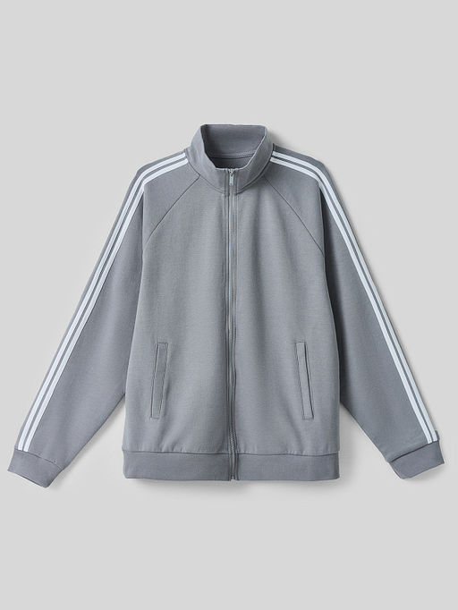 Толстовка на молнии мужская серая - Mark formelle фото 5