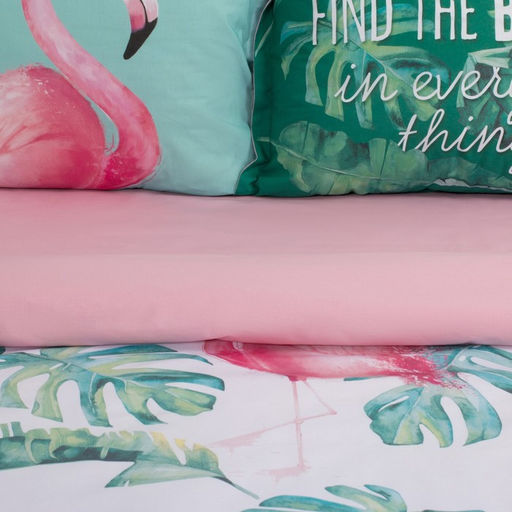 Постельное бельё Этель 2 сп Фламинго 175х215 см, 200х220 см, 50х70+3 см - 2 шт  фото 3