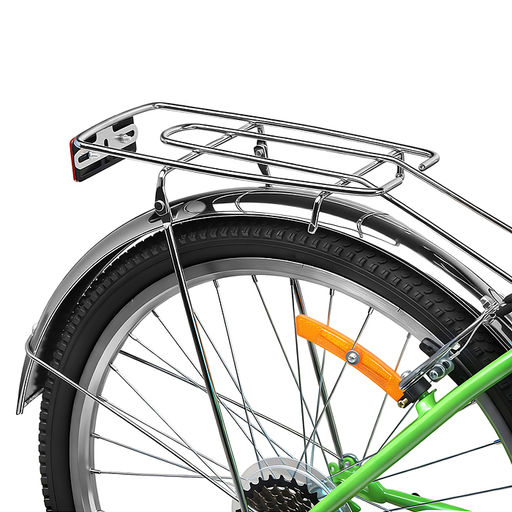 Велосипед 24" Rocket City Fold S 24, цвет зеленый, размер 16"