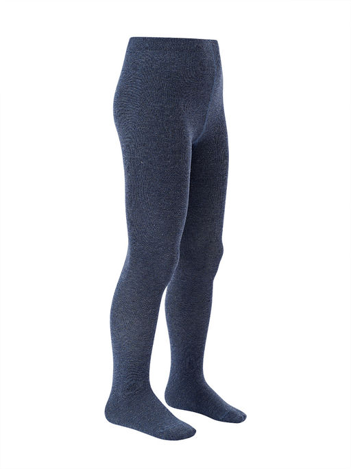 OMSA kids Collant 12L01-2 школа с люрексом без пятки - grigio scuro melange  фото 3