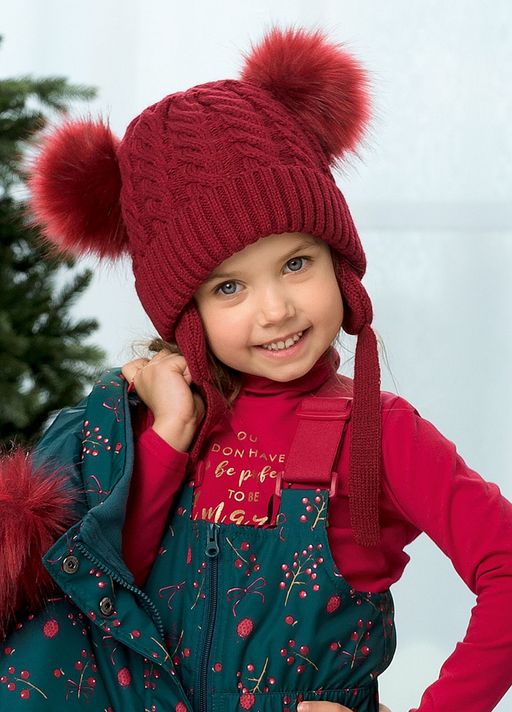 Уценка Pelican GKQ3078/1 шапка для девочек  фото 2