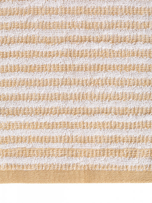 Полотенце махровое 35x70 бежевый махровая ткань - Denastia фото 3