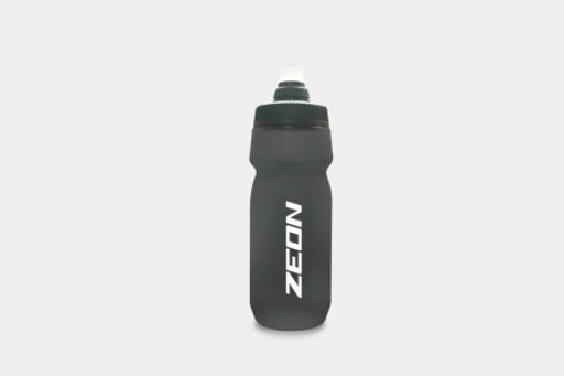 Бутылка для воды велосипедная ZEON WB230 гоночная, клапан NEW кэмэлбак, пищевой hi-quality PP, 700ML цвет grey/уп100