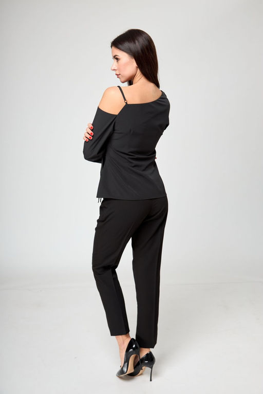 Блуза ANELLI 1177 черный  фото 6