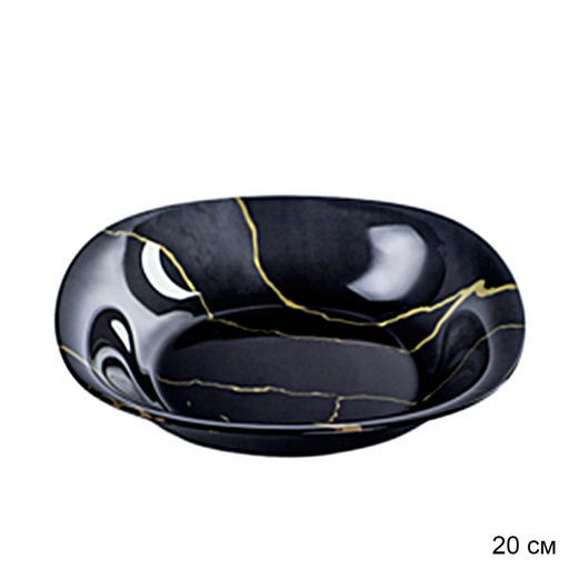 Тарелка суповая 20 см Neo Carina Orcu Black / V9383 /уп 48/