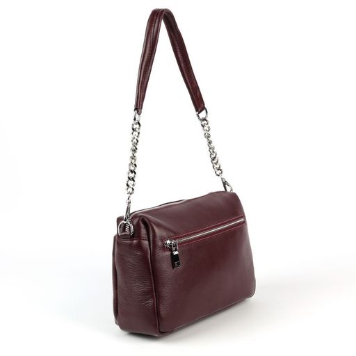 Женская кожаная сумка 1638-С Вайн - Cidirro фото 3