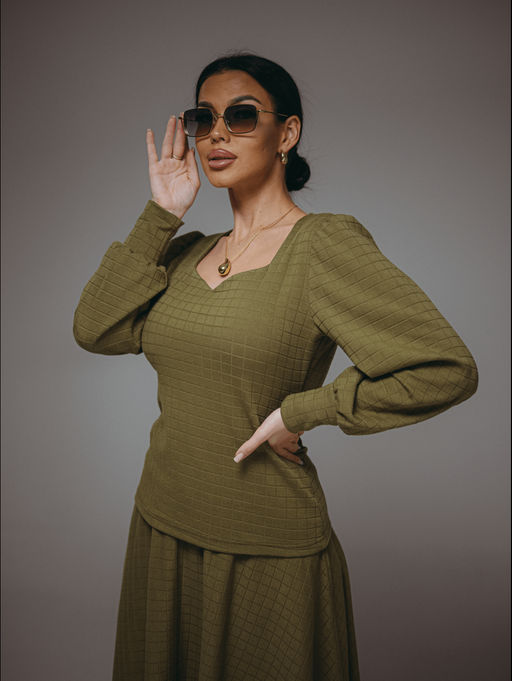 Беатрис костюм женский (хаки) - Lovetex фото 4